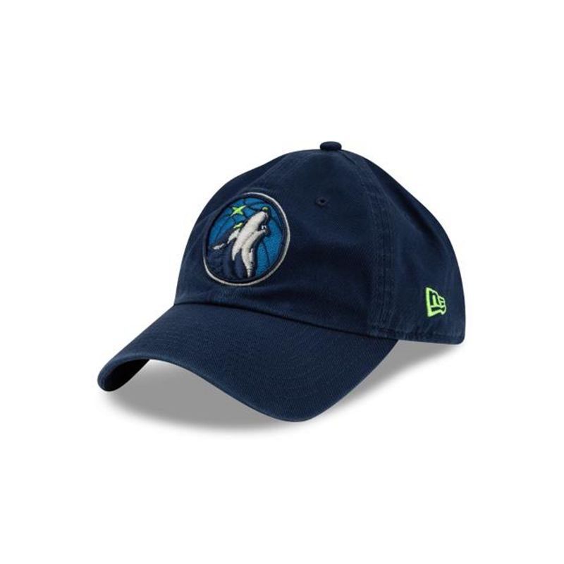 NBA Minnesota Timberwolves Casual Classic Adjustable (GLF4082) - Blue New Era Caps